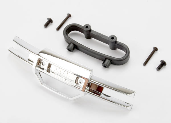 Traxxas 5335A Chrome Front Bumper for Summit and E-Revo