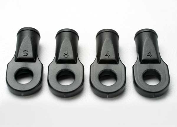Traxxas 5348 Revo/Summit Rod Ends Rear Toe Link Only 4 Pack