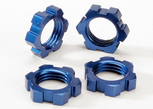 Traxxas 5353 Blue Splined 17mm Wheel Nuts