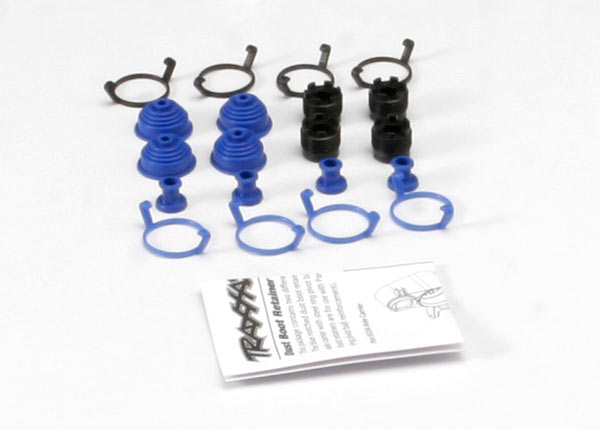 Traxxas 5378X Pivot Ball Caps with Dust Boot 4 Pack