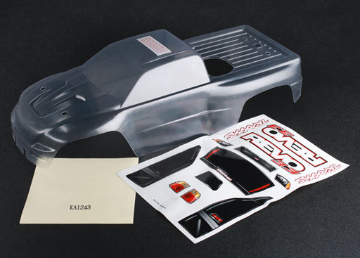 Traxxas 5387 Clear Body for 3.3 Revo