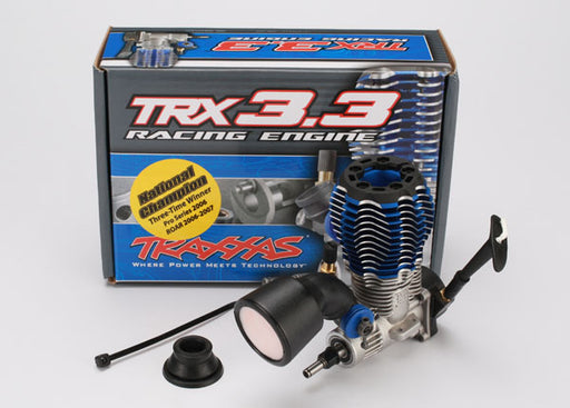 Traxxas 5407 TRX 3.3 Engine with IPS Shaft and Recoil Starter