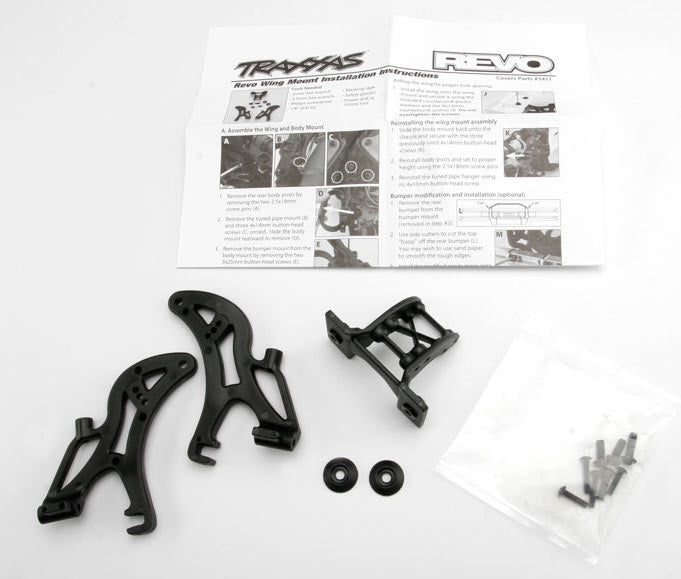 Traxxas 5411 Wing Mount for 3.3 Revo