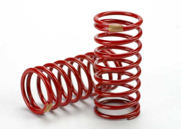 Traxxas 5435  Red GTR Shock Spring 2.6 Rate Yellow