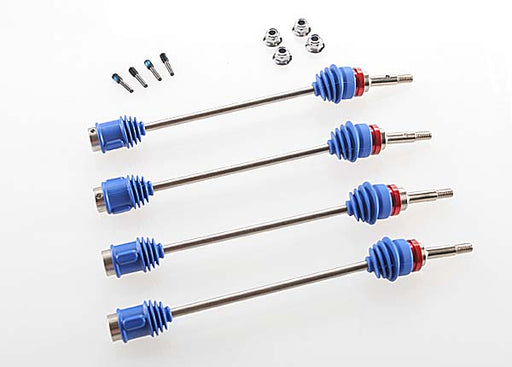 Traxxas 5451R Steel Constant Velocity Driveshafts for T-Maxx/Revo (4)