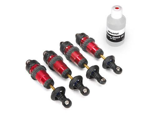Traxxas 5460R Red Anodized GTR Shocks for E-Revo 2.0, JATO, XO-1 and Others