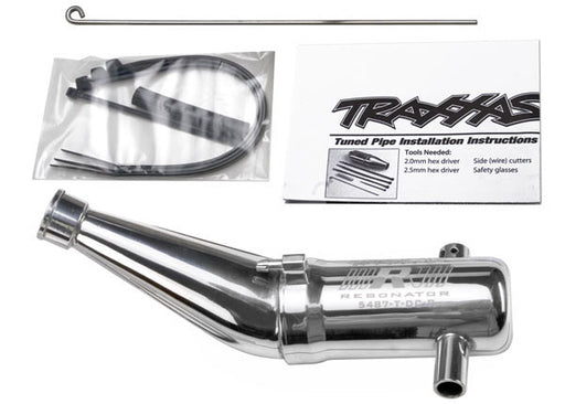 Traxxas 5487 Aluminum Tuned Pipe for Maxx Nitro Vehicles with TRX Racing Engines