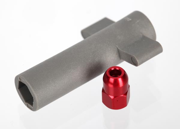 Traxxas 5526R Red Antenna Crimp Nut with Tool