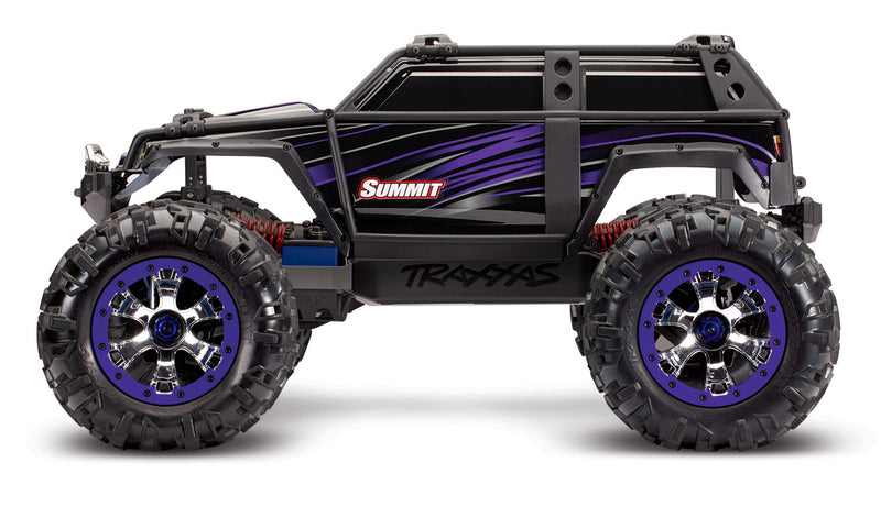 Traxxas 56076-4 Summit 1/10 Scale RTR 4WD Extreme Terrain Monster Truck Purple
