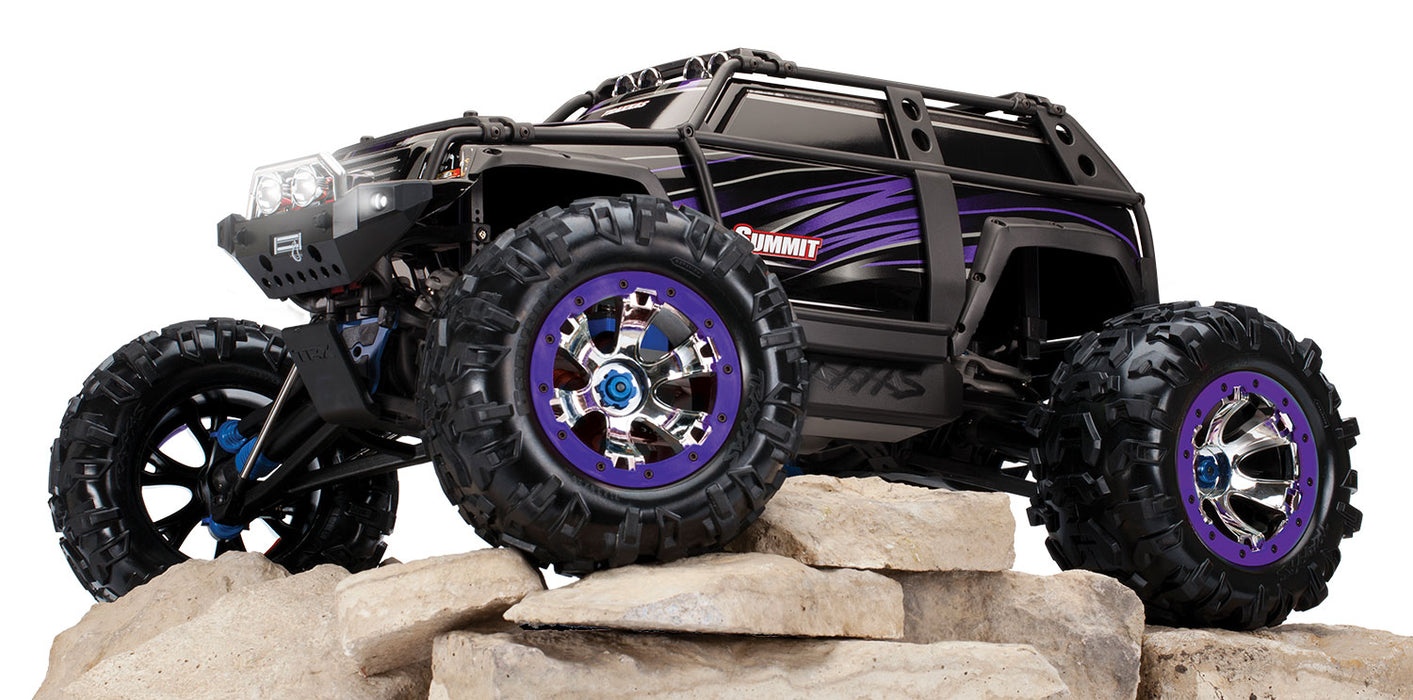 Traxxas 56076-4 Summit 1/10 Scale RTR 4WD Extreme Terrain Monster Truck Purple