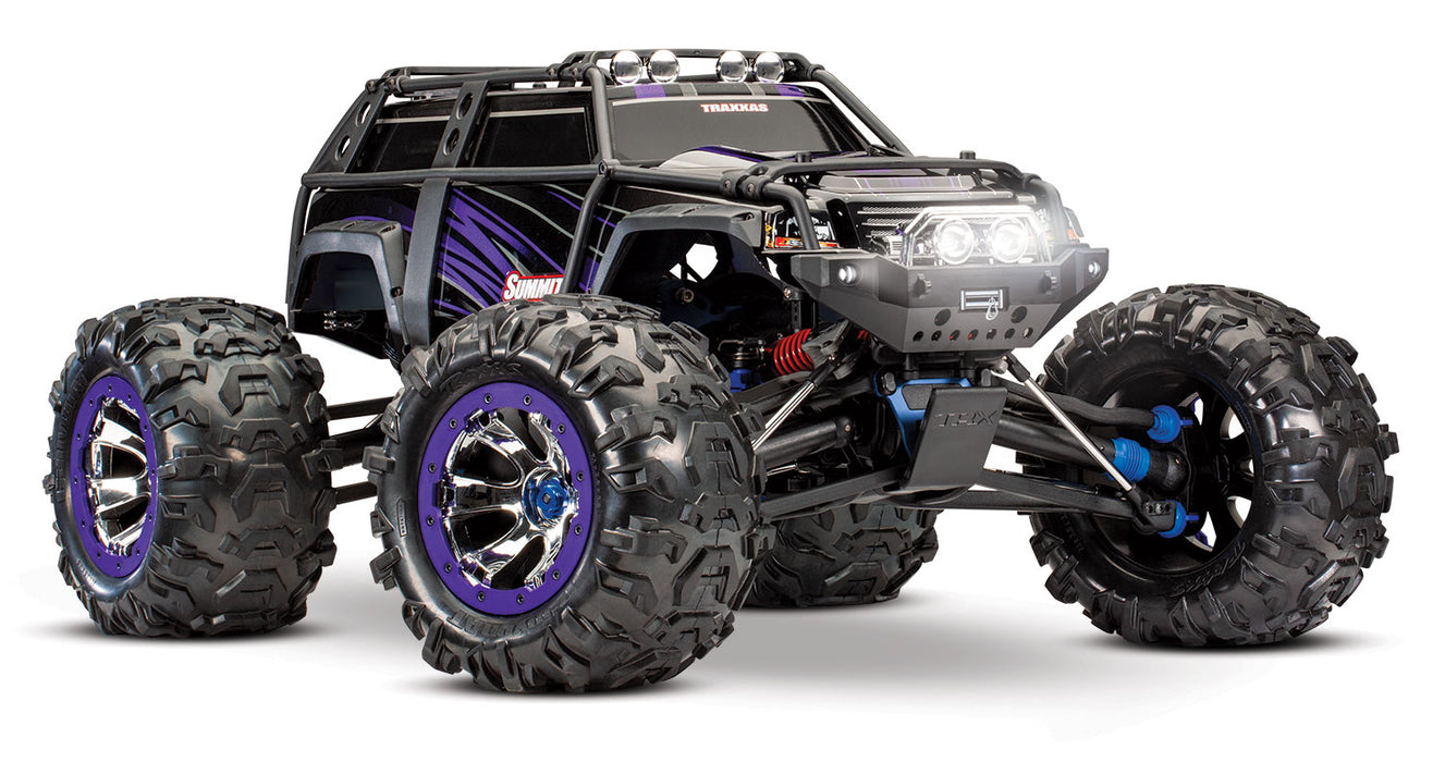 Traxxas 56076-4 Summit 1/10 Scale RTR 4WD Extreme Terrain Monster Truck Purple
