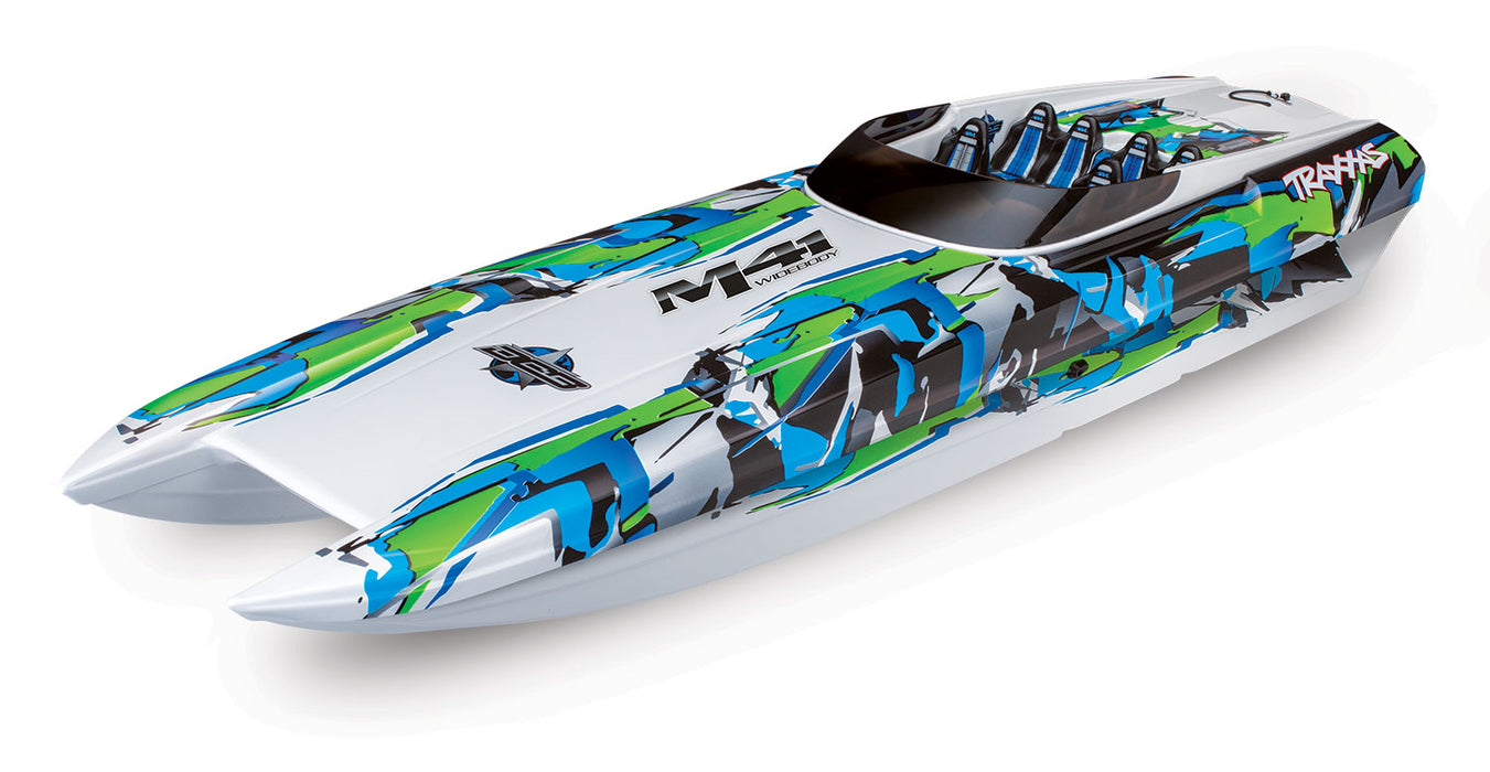 Traxxas 57046-4 DCB M41 Widebody Catamaran Electric Boat Green