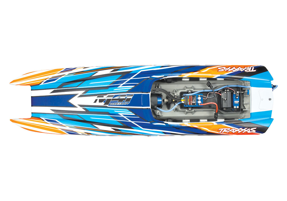 Traxxas 57046-4 DCB M41 Widebody Catamaran Electric Boat Orange X