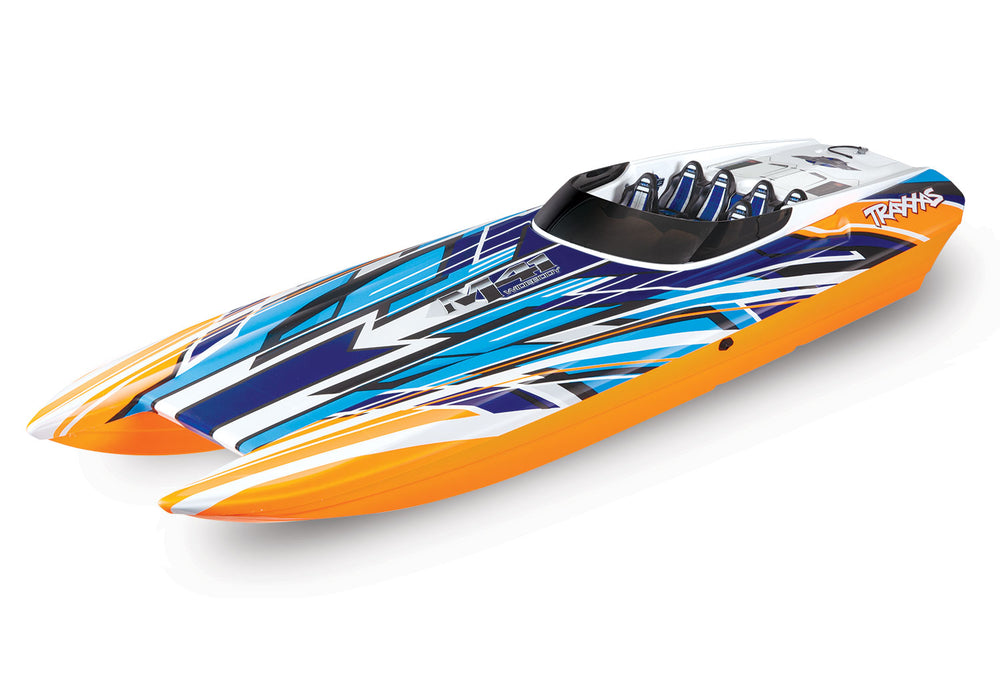 Traxxas 57046-4 DCB M41 Widebody Catamaran Electric Boat Orange X