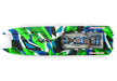 Traxxas 57046-4 DCB M41 Widebody Catamaran Electric Boat Green and Blue