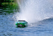 Traxxas 57046-4 DCB M41 Widebody Catamaran Electric Boat Green and Blue