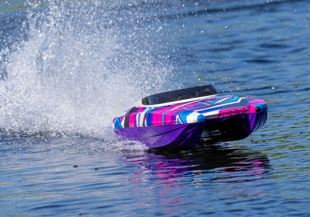 Traxxas 57046-4 DCB M41Widebody Catamaran Electric Boat Purple