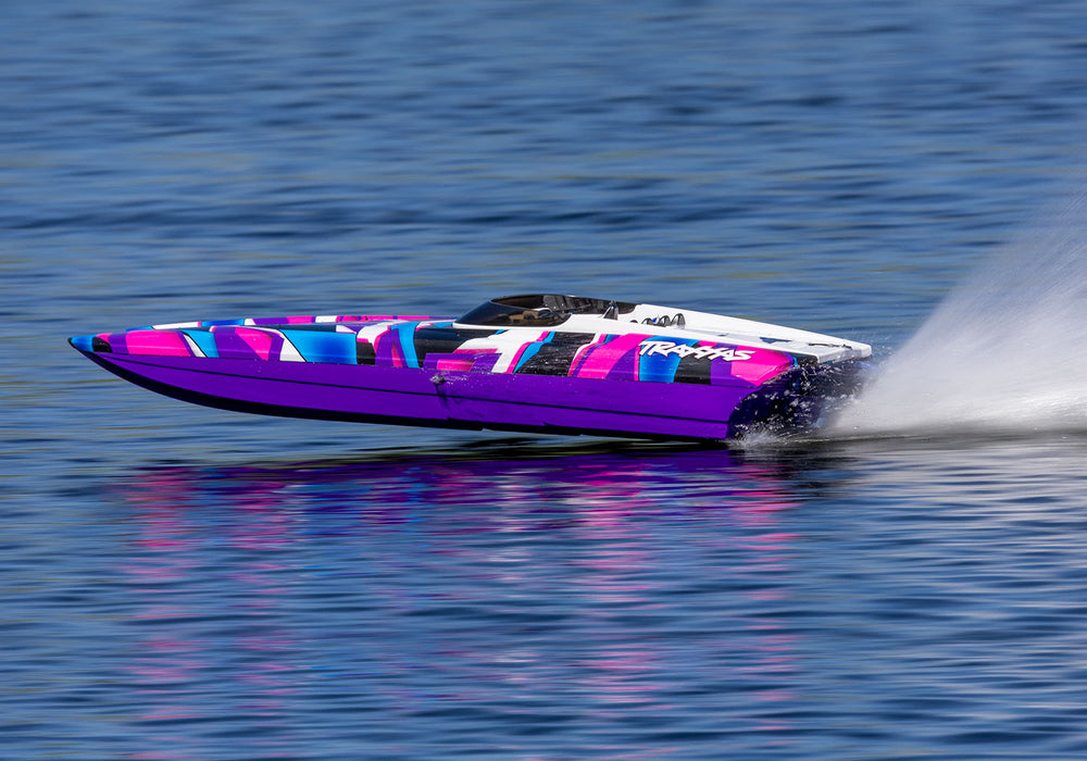 Traxxas 57046-4 DCB M41Widebody Catamaran Electric Boat Purple