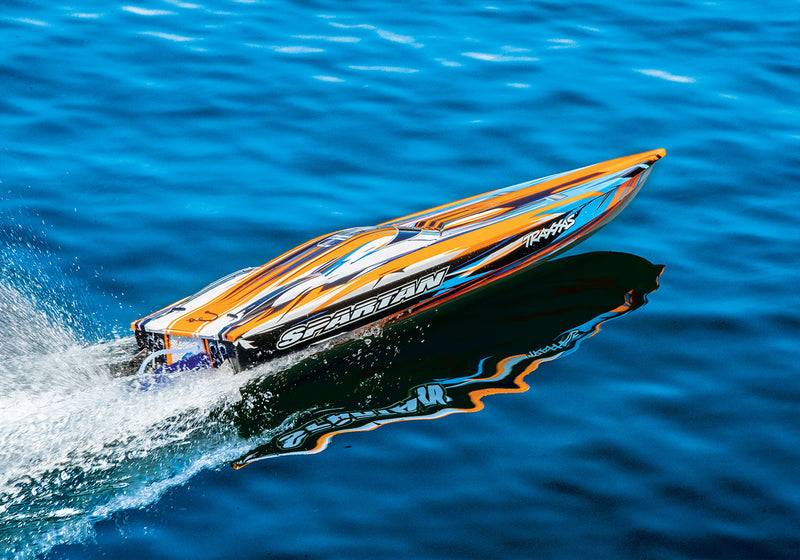 Traxxas 57076-4 Spartan Brushless 36' Race Boat Orange
