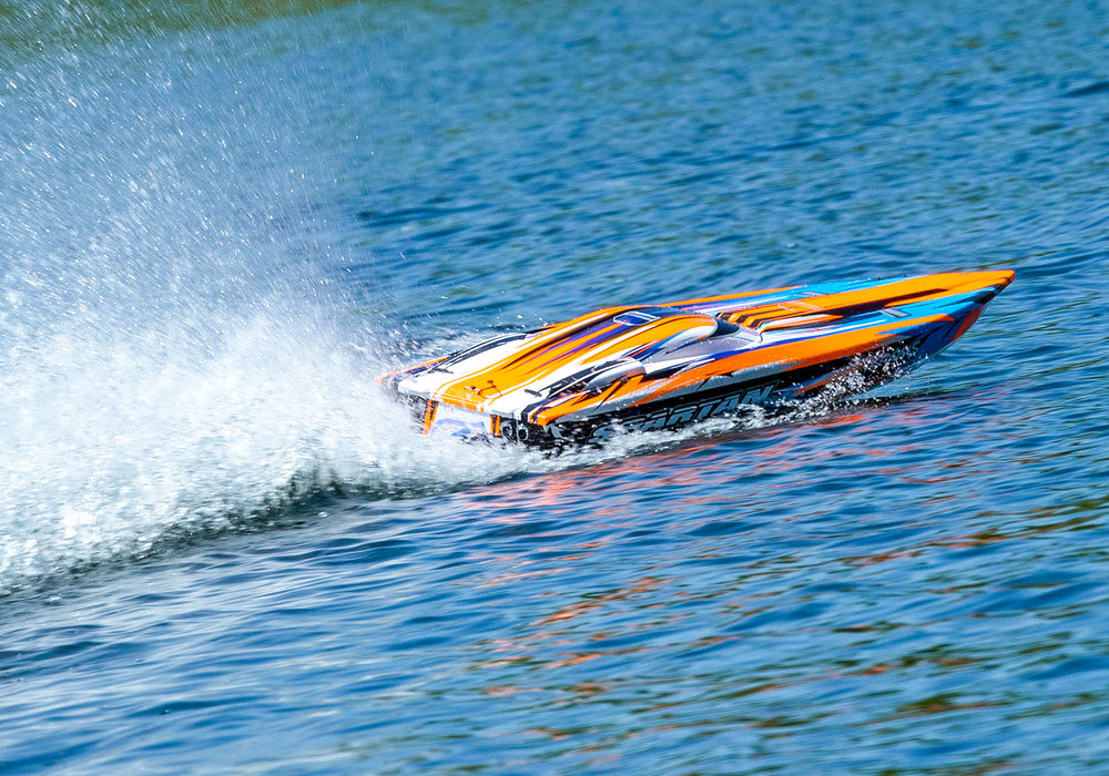 Traxxas 57076-4 Spartan Brushless 36' Race Boat Orange