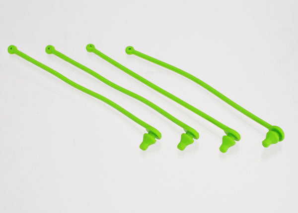  Traxxas 5753 Green Body Clip Retainer (4 Pack)