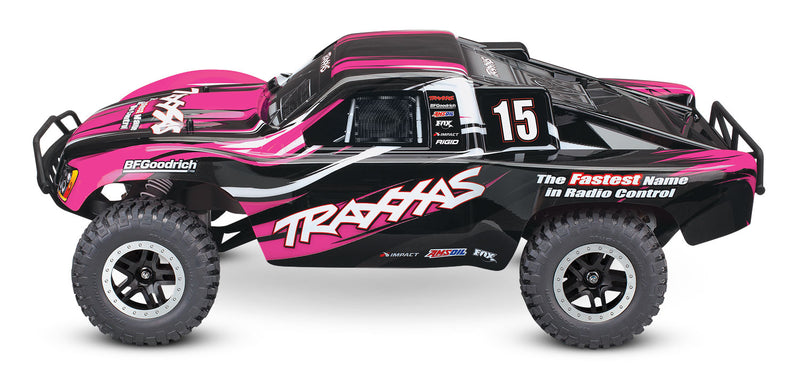 Traxxas 58034-1 Slash 2WD 1/10 Scale Electric Short Course PinkX