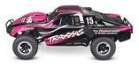 Traxxas 58034-1 Slash 2WD 1/10 Scale Electric Short Course PinkX