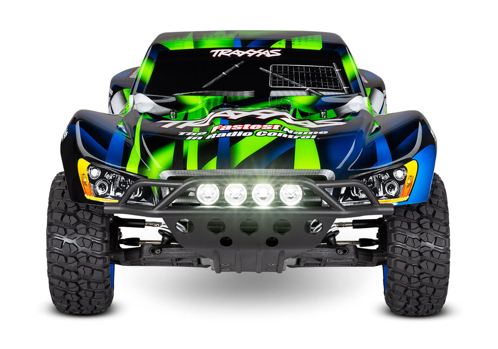 Traxxas 58034-61 1/10 XL-5 Brushed  2WD Slash Short Course Truck with LED Lights - Green