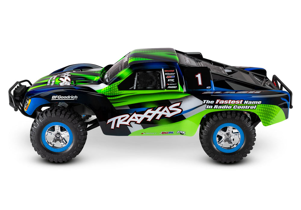 Traxxas 58034-61 1/10 XL-5 Brushed  2WD Slash Short Course Truck with LED Lights - Green