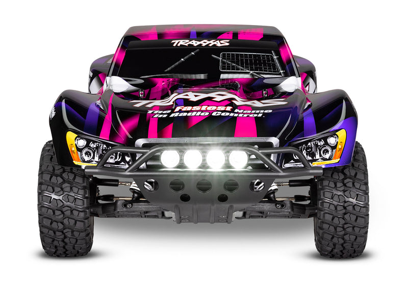 Traxxas 58034-61 1/10 XL-5 Brushed  2WD Slash Short Course Truck with LED Lights - Pink