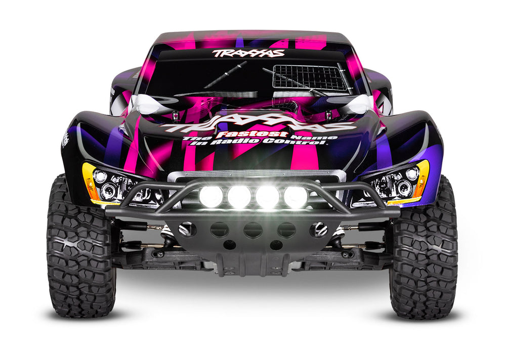 Traxxas 58034-61 1/10 XL-5 Brushed  2WD Slash Short Course Truck with LED Lights - Pink