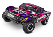 Traxxas 58034-61 1/10 XL-5 Brushed  2WD Slash Short Course Truck with LED Lights - Pink