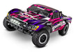 Traxxas 58034-61 1/10 XL-5 Brushed  2WD Slash Short Course Truck with LED Lights - Pink