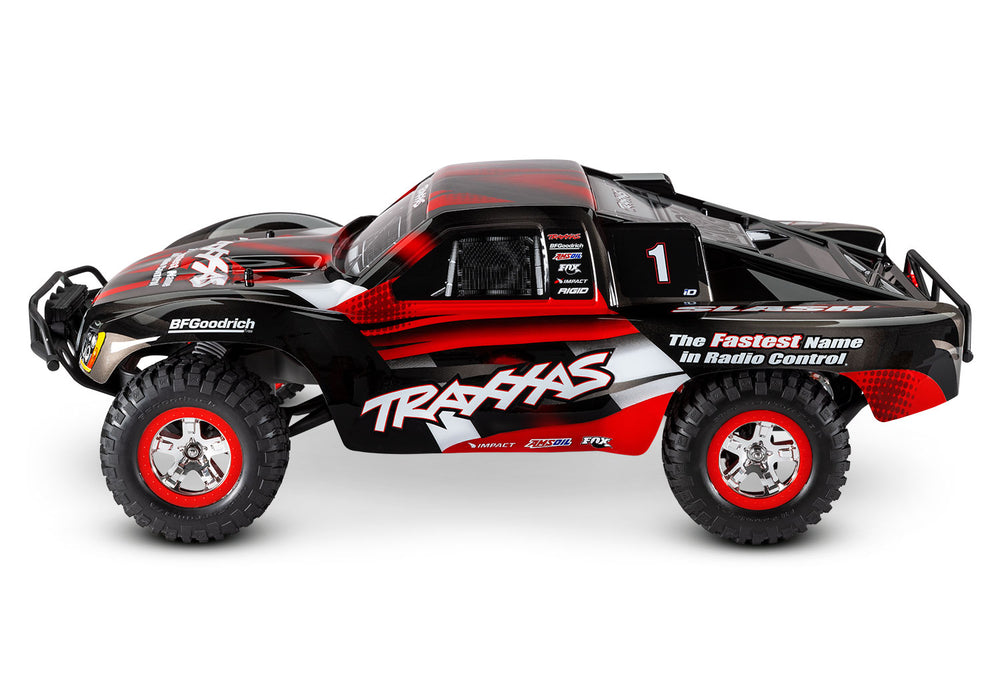 Traxxas 58034-61 1/10 XL-5 Brushed 2WD Slash Short Course Truck with LED Lights - Red