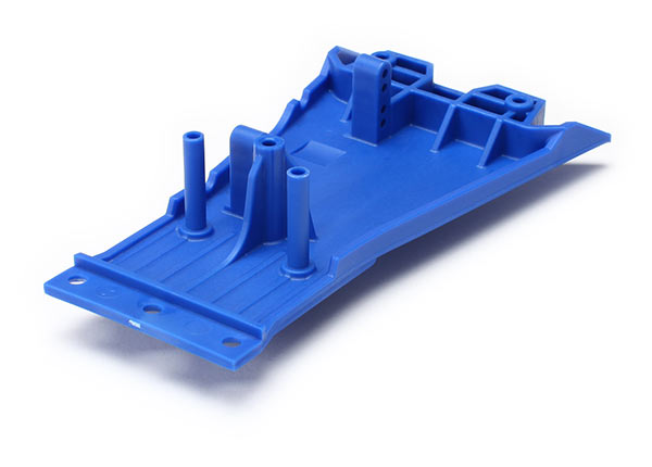 Traxxas 5831A Blue Lower Chassis for LCG 2WD Slash and Raptor