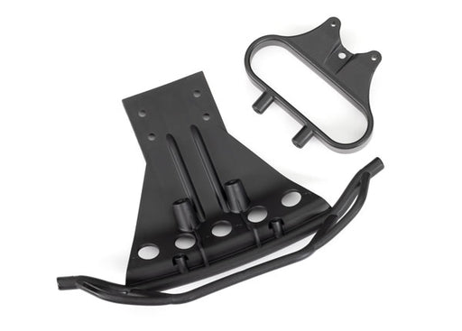 Traxxas 5835X Black Front Bumper and Mount for Slash 2WD with Light Kit