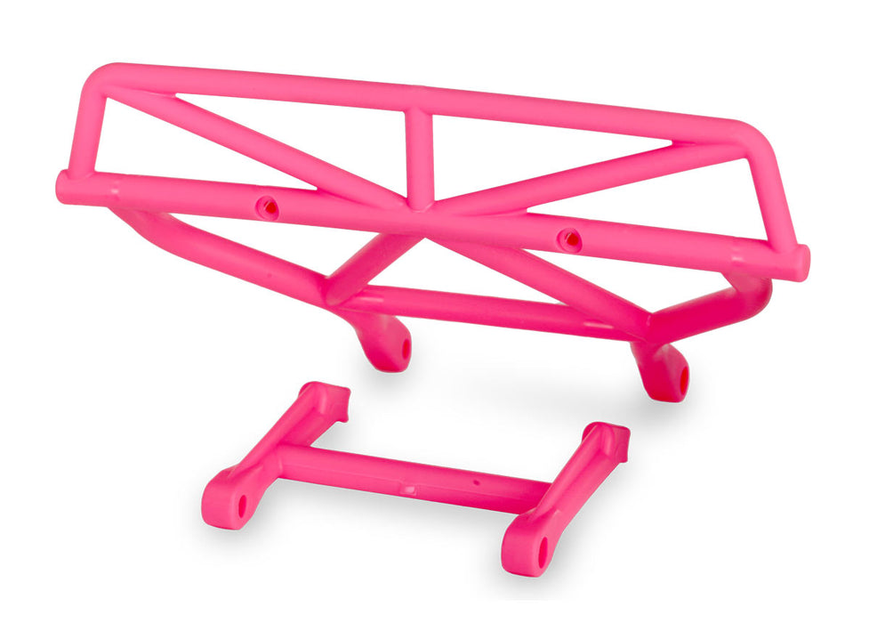 Traxxas 5836P Pink Rear Bumper and Mount for 2WD Slash and Raptor