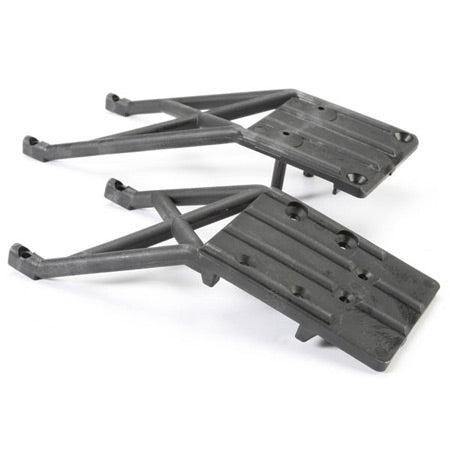 Traxxas 5837 Black Front and Rear Skidplates for 2WD Slash and Raptor