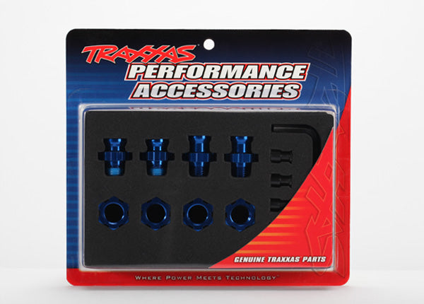Traxxas 5853X 17mm Splined Wheel Hubs 2 Short 2 Long