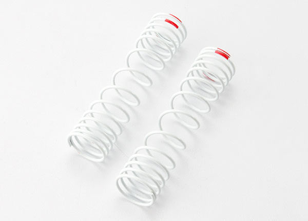 Traxxas 5859 Rear Big Bore Shock Springs (White Rate) for 2WD and some 4x4