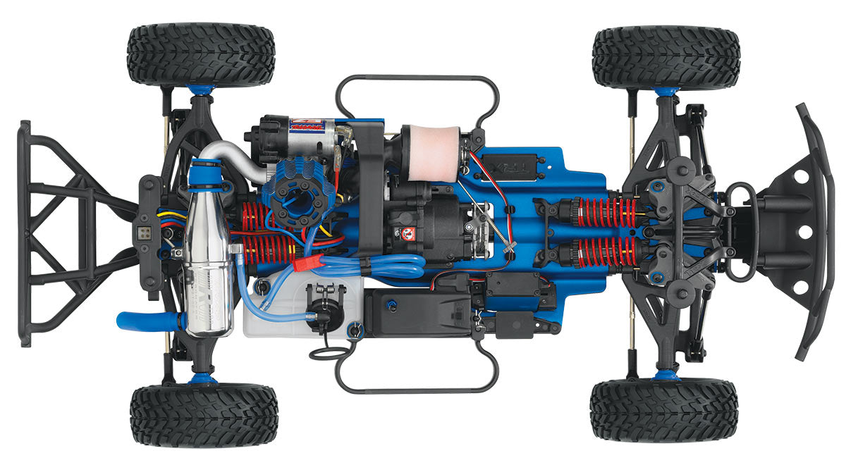 Traxxas 59076-3 1/10 Slayer Pro 3.3 Nitro 4x4 Short Course Truck Blue