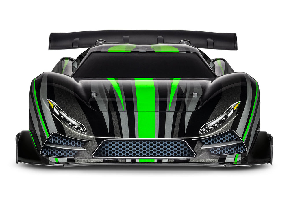 Traxxas 64077-3 XO-1 1/7 AWD Supercar with TQi 2.4GHz Radio System Green