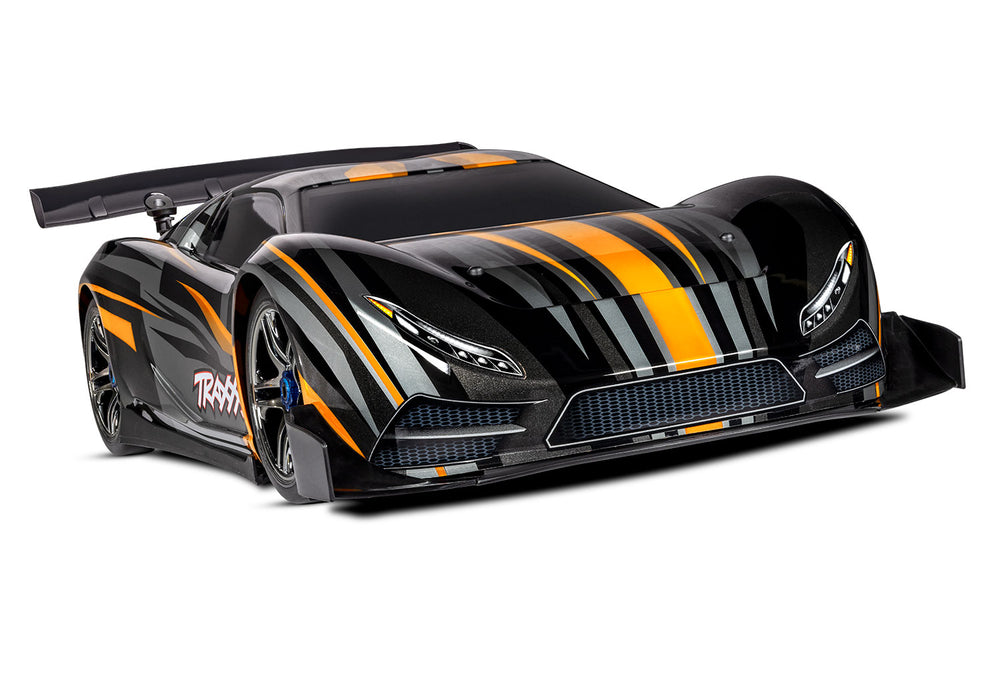 Traxxas 64077-3 XO-1 1/7 AWD Supercar with TQi 2.4GHz Radio System Orange