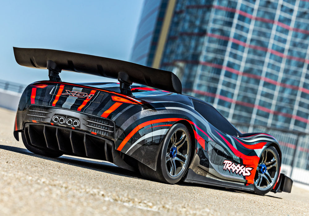 Traxxas 64077-3 XO-1 1/7 AWD Supercar with TQi 2.4GHz Radio System Red X