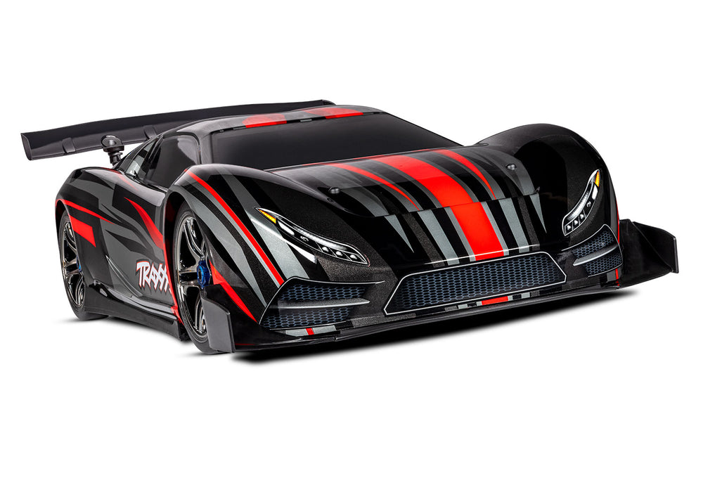 Traxxas 64077-3 XO-1 1/7 AWD Supercar with TQi 2.4GHz Radio System Red X