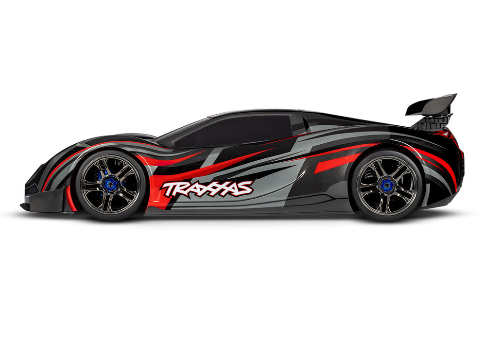 Traxxas 64077-3 XO-1 1/7 AWD Supercar with TQi 2.4GHz Radio System Red X