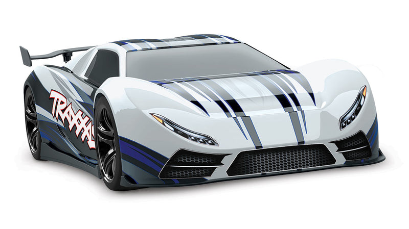 Traxxas 64077-3 XO-1 1/7 AWD Supercar with TQi 2.4GHz Radio System White
