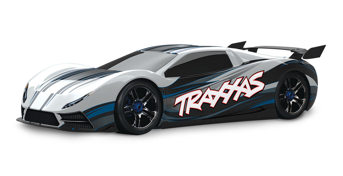 Traxxas 64077-3 XO-1 1/7 AWD Supercar with TQi 2.4GHz Radio System White