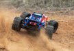 Traxxas 67064-61 Red Rustler 4x4 XL-5 Brushed 1/10 Stadium Truck with LED Lights