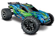 Traxxas 67076-4 Green Rustler 4X4 VXL 1/10 Scale Stadium Truck